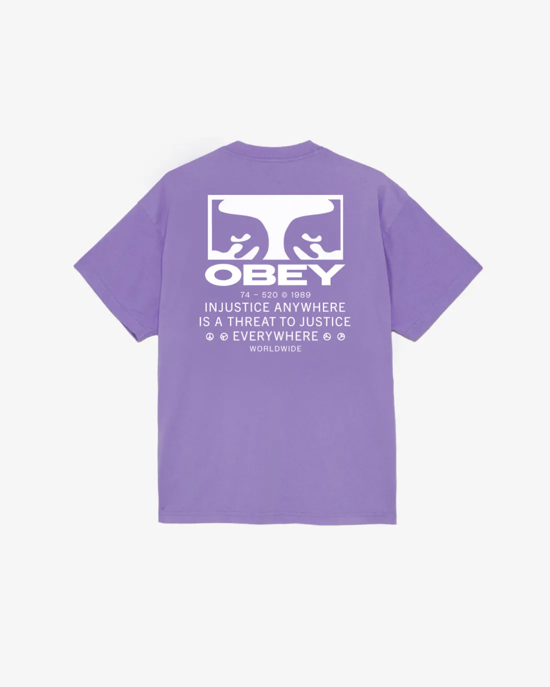 justice_everywhere_heavyweight_tshirt_2.webp JUSTICE EVERYWHERE HEAVYWEIGHT T-SHIRT*OBEY Clothing Online