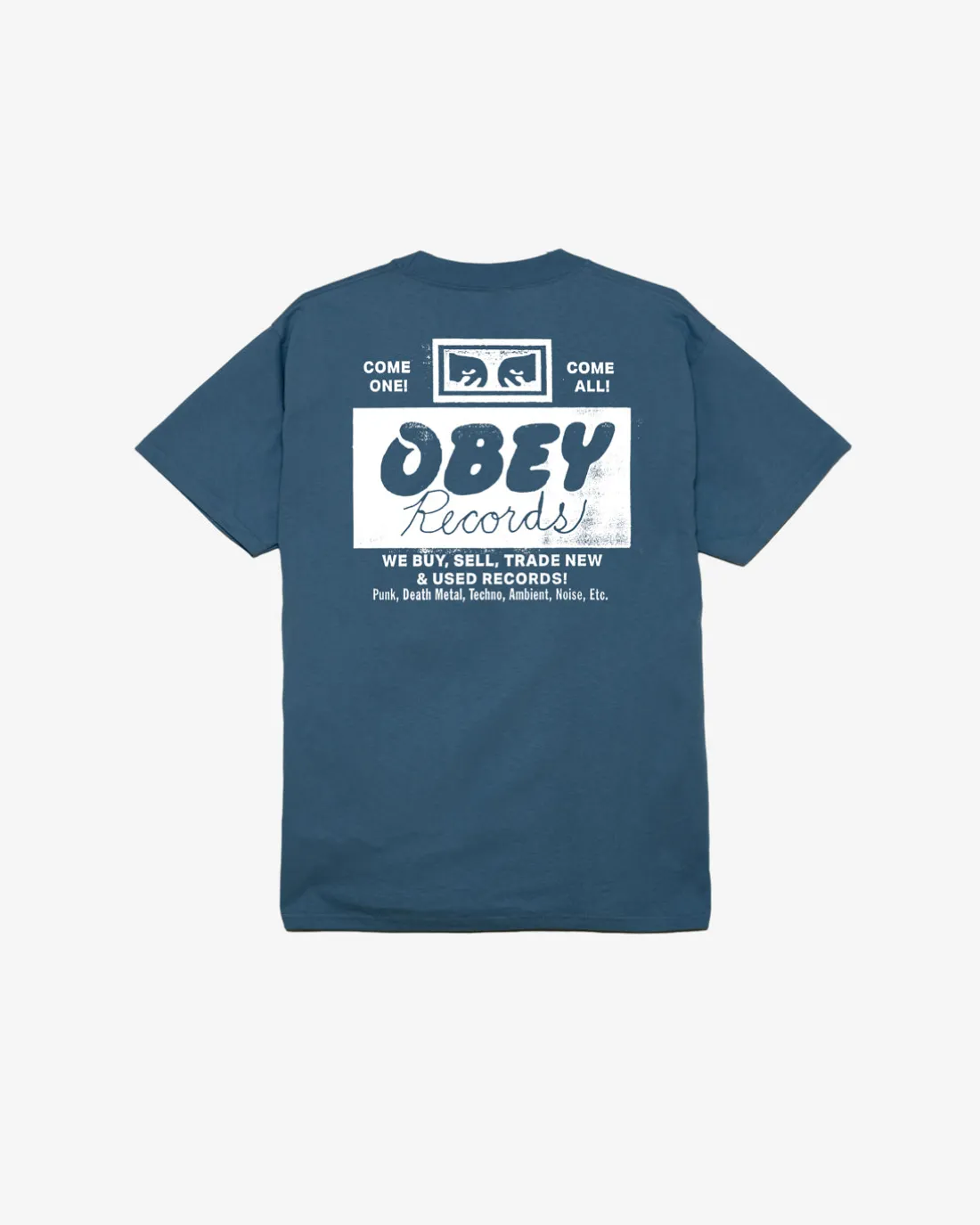 OBEY RECORDS BUY, SELL, TRADE CLASSIC T-SHIRT*OBEY Clothing Outlet