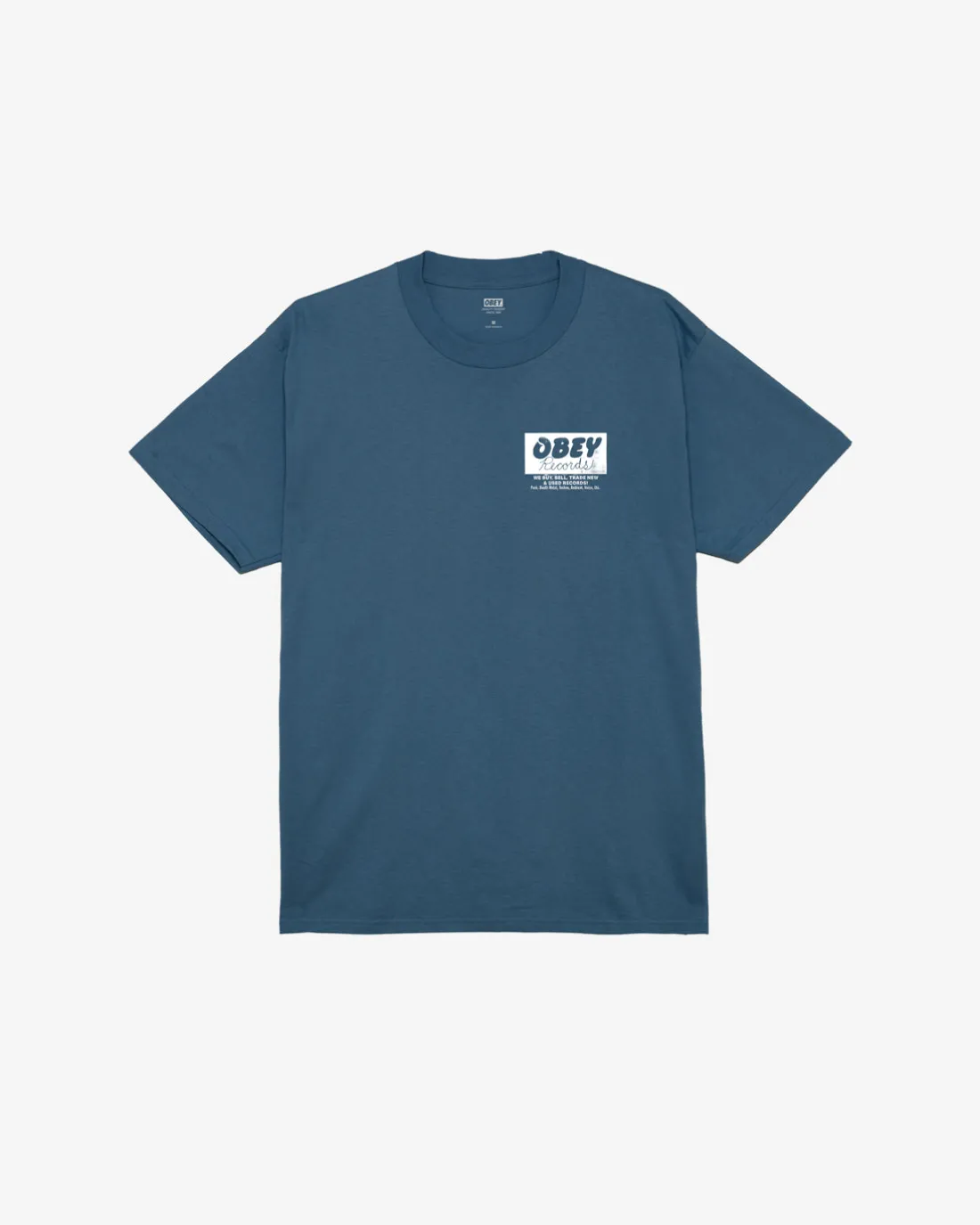 OBEY RECORDS BUY, SELL, TRADE CLASSIC T-SHIRT*OBEY Clothing Outlet