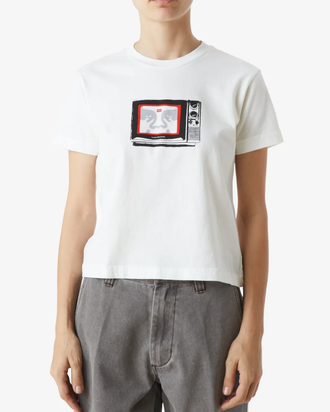 OBEY TV KAYLIN T-SHIRT*OBEY Clothing Shop